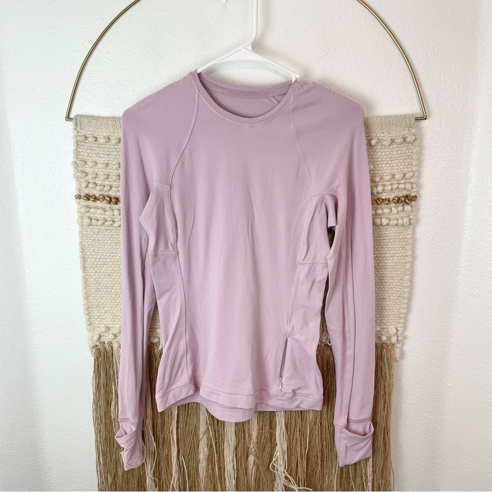 Lululemon Its Rulu Run Long Sleeve Shirt Size 4 - Picture 2 of 4